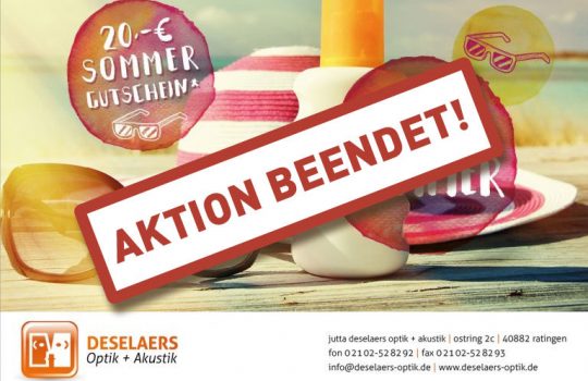 20 € Sommer Gutschein