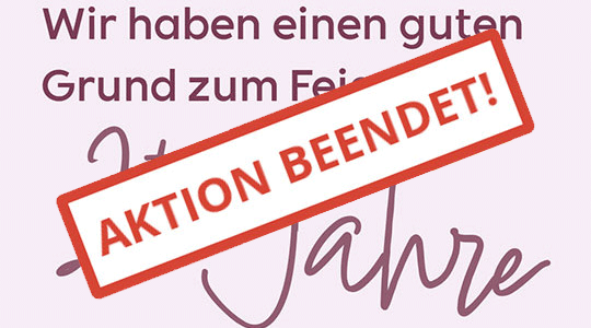 25% JUBILÄUMSRABATT